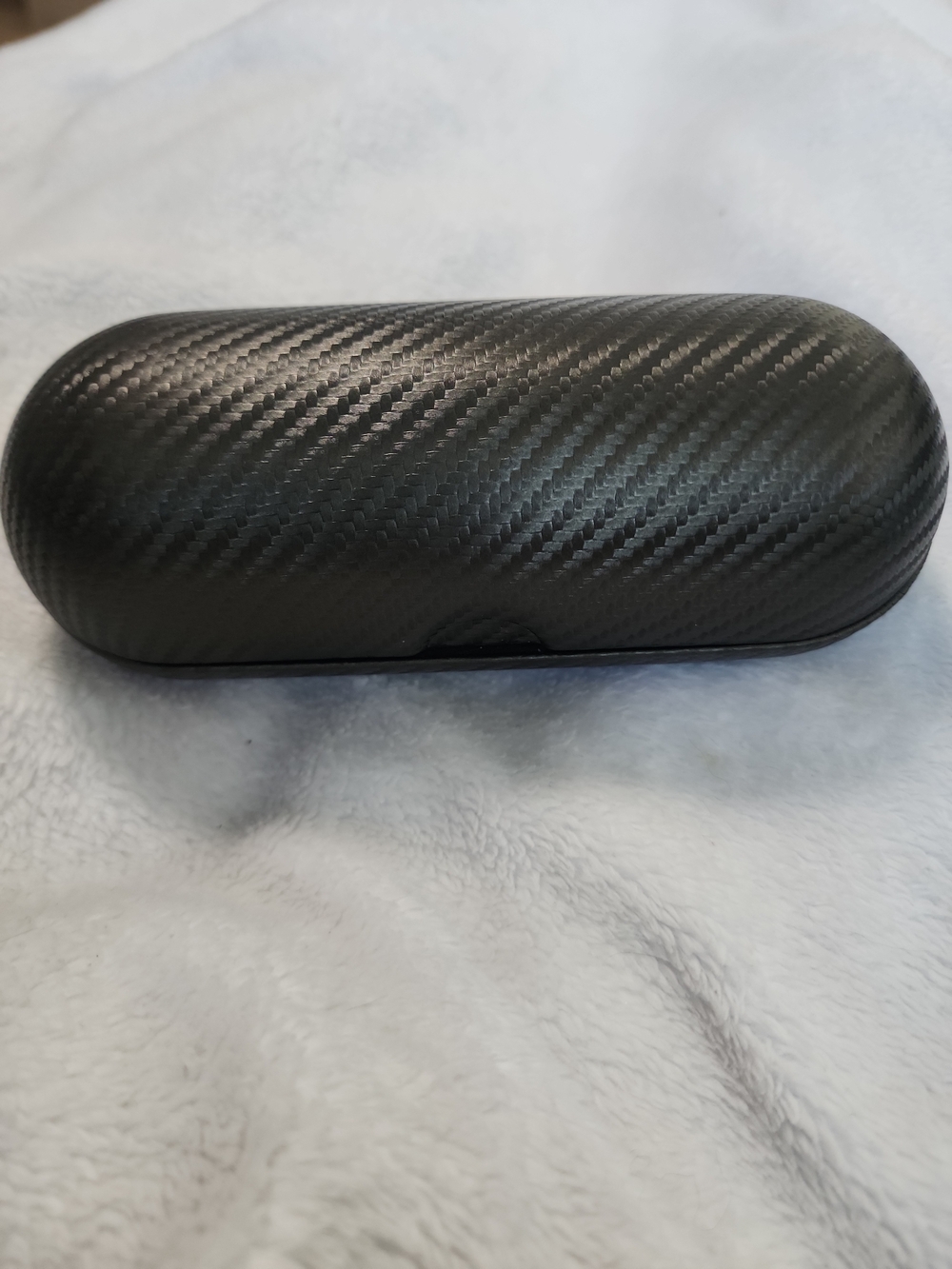 Oakley Carbon Fiber Look Hard Shell Sunglasses Case Black Protective Travel Case - Picture 5 of 7